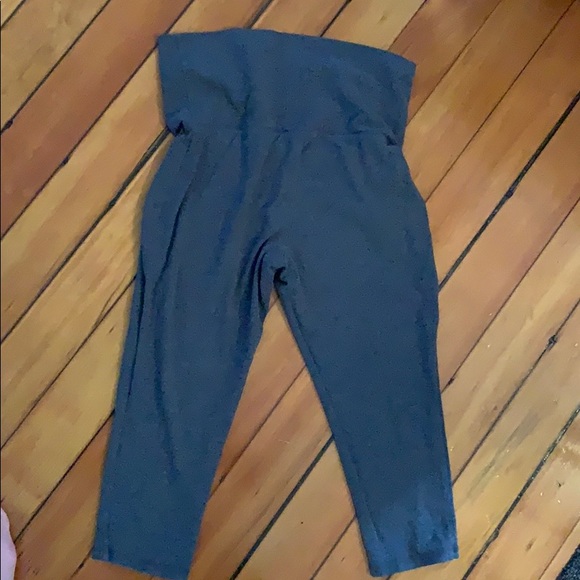 Cropped grey leggings - Picture 2 of 3